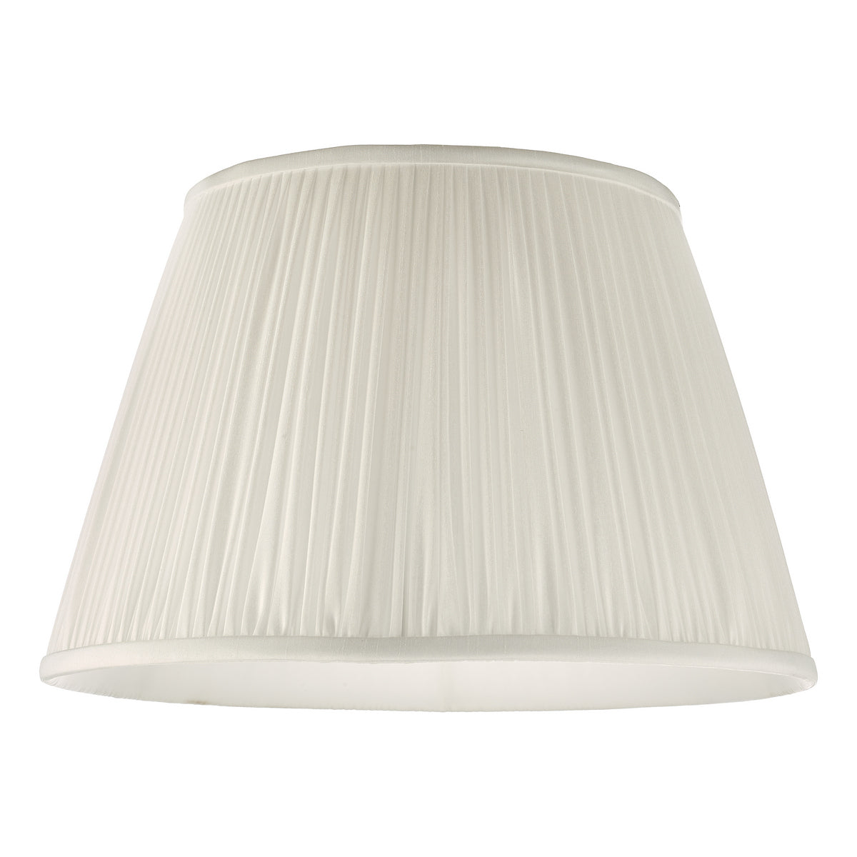 ULYANA PLEATED SHADE 40CM IVORY