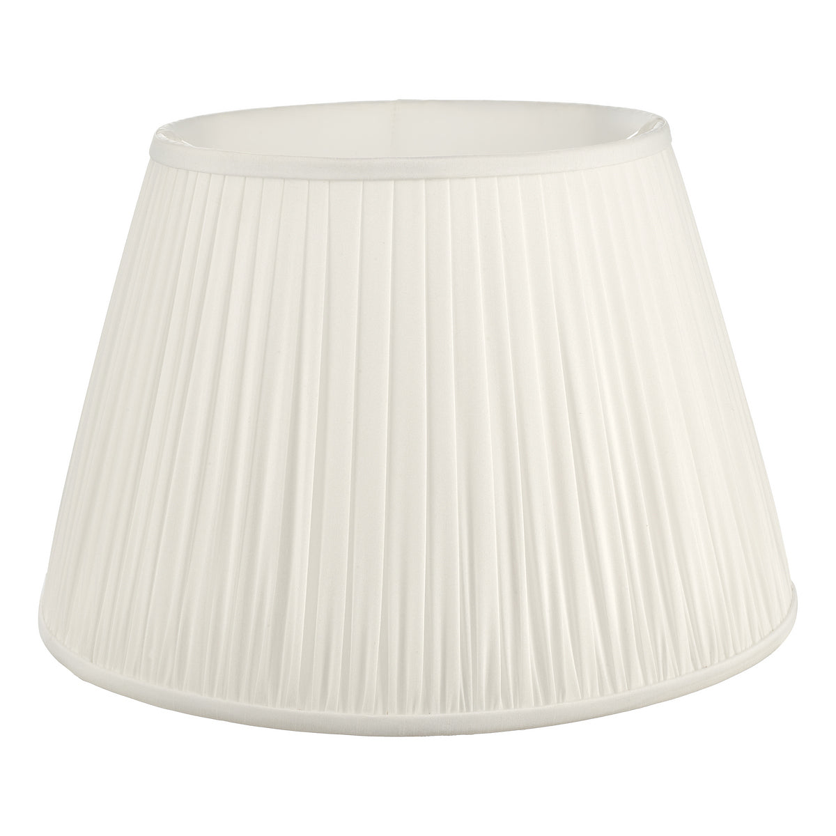 ULYANA PLEATED SHADE 45CM IVORY
