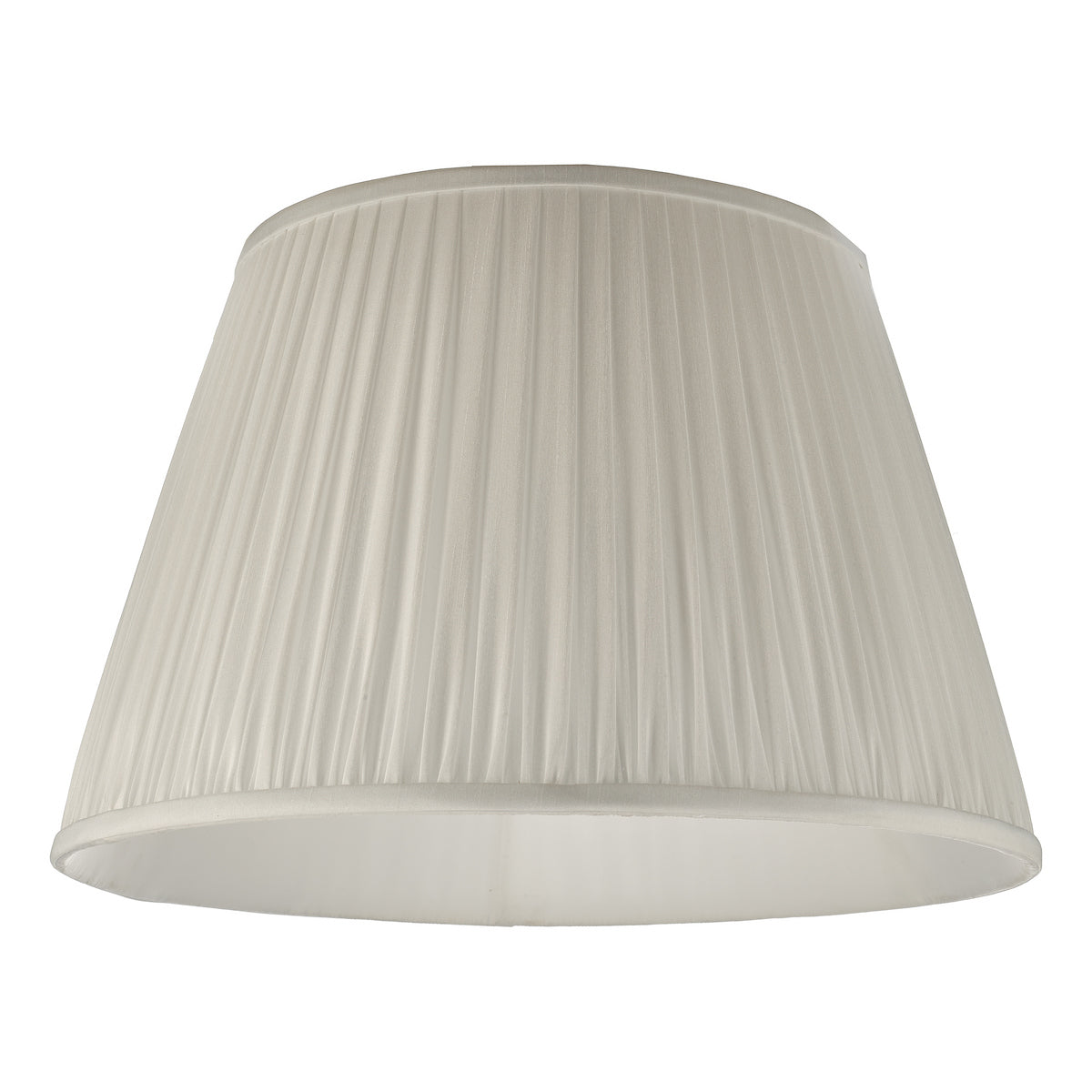 ULYANA PLEATED SHADE 45CM IVORY