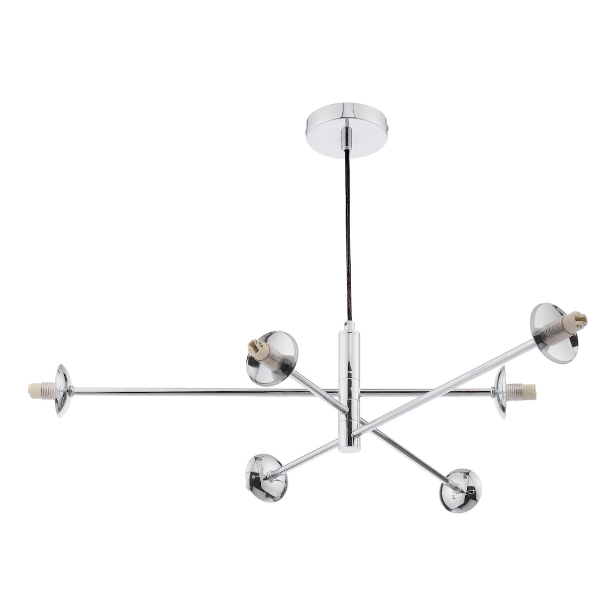 VIGNETTE 6LT PENDANT POL CHR FRAME ONLY