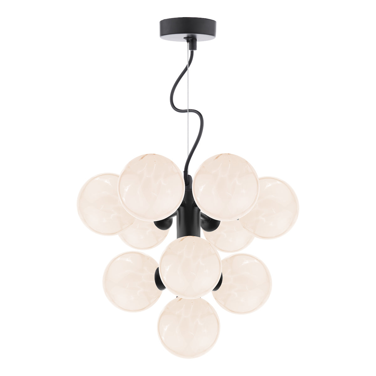 VINE 10LT TREE PENDANT BLACK CW CONFETTI GLS