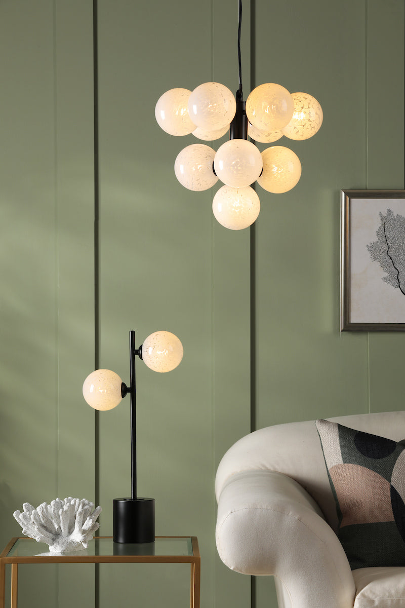 VINE 10LT TREE PENDANT BLACK CW CONFETTI GLS