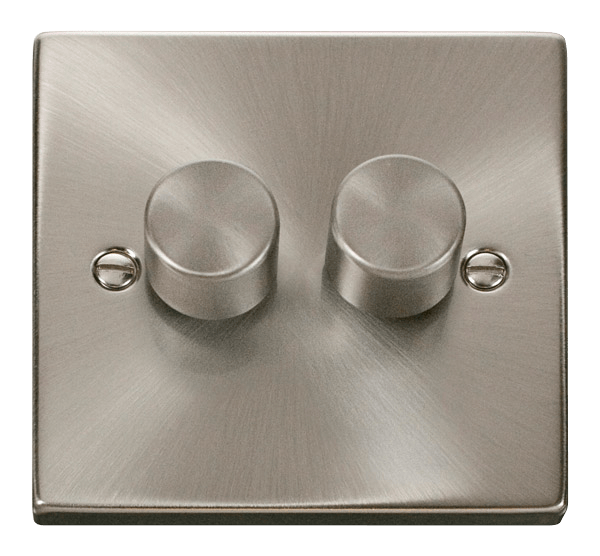 VPSC 2GANG 2WAY 100W LED DIMMER SWITCH