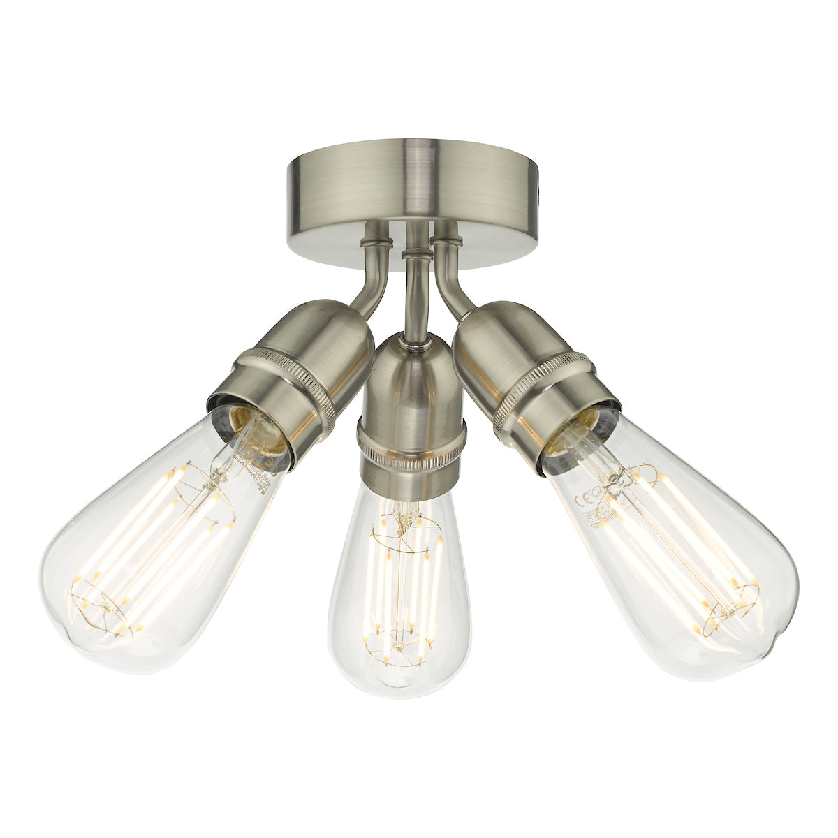 YAO 3LT FLUSH SATIN NICKEL