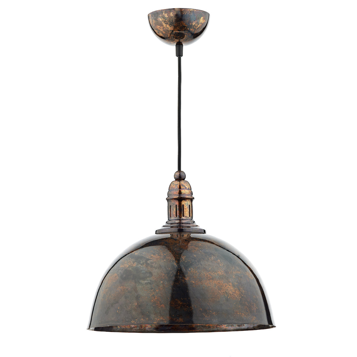 YOKO 1LT PENDANT MOTTLED BRONZE