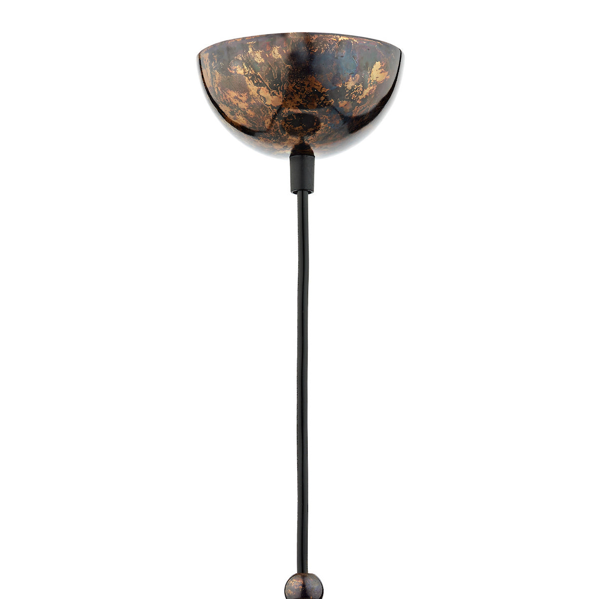 YOKO 1LT PENDANT MOTTLED BRONZE