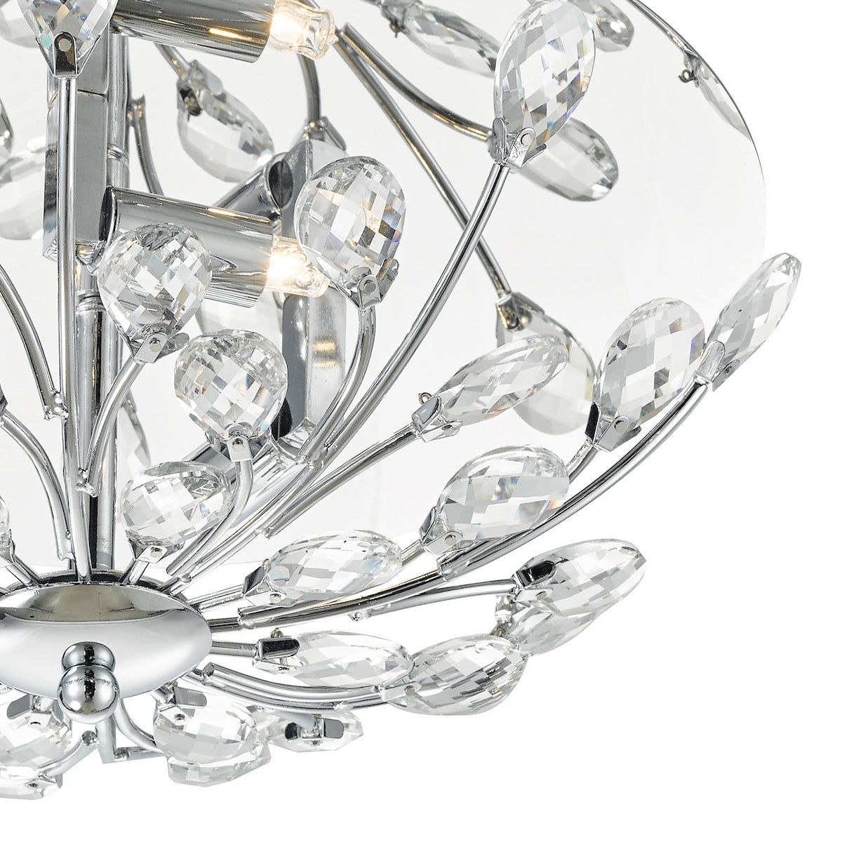 ZAFIR 3LT FLUSH POL CHR CRYSTAL