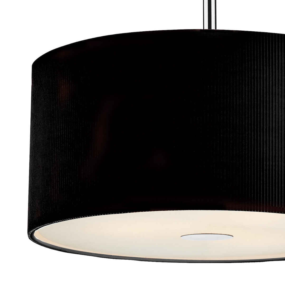 ZARAGOZA 3LT PENDANT - BLACK 40CM