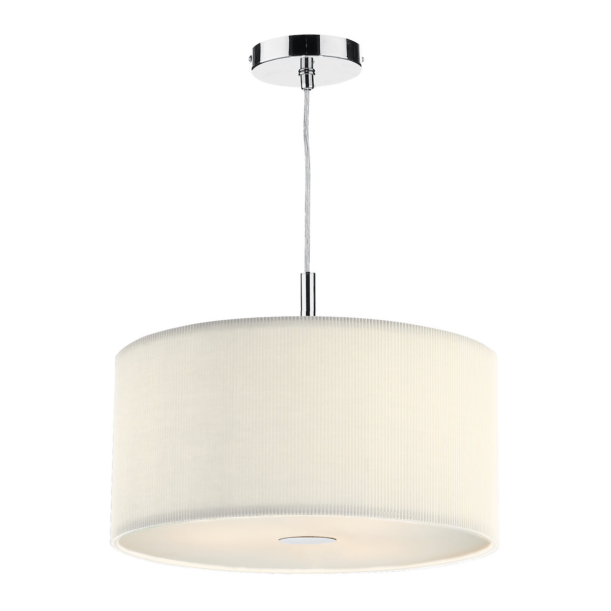 ZARAGOZA 3LT PENDANT - CREAM 40CM