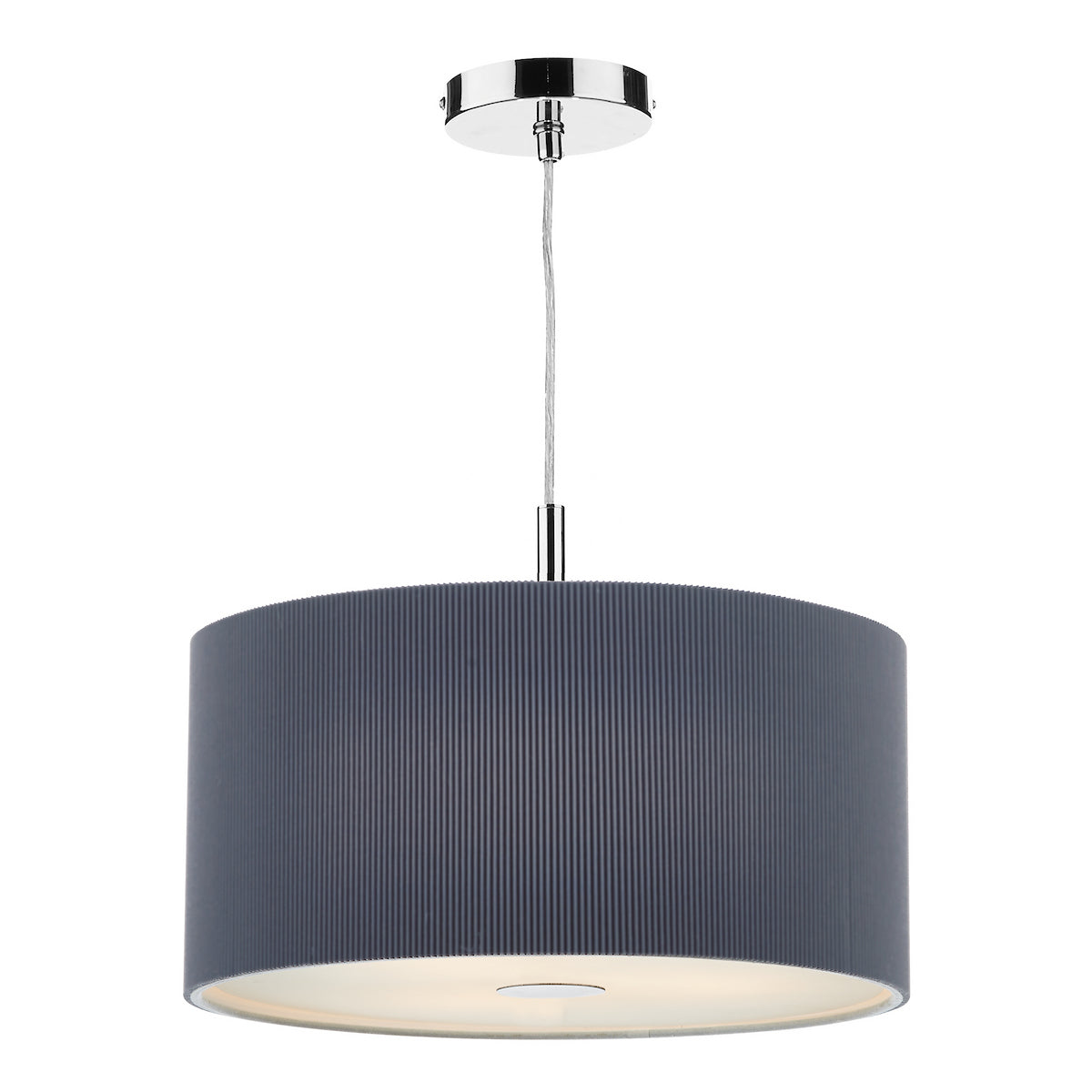 ZARAGOZA 3LT PENDANT - GREY 40CM