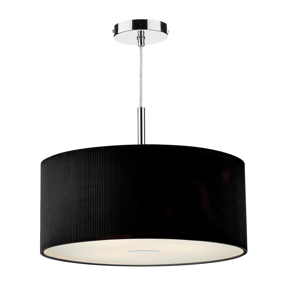 ZARAGOZA 3LT PENDANT - BLACK 60CM