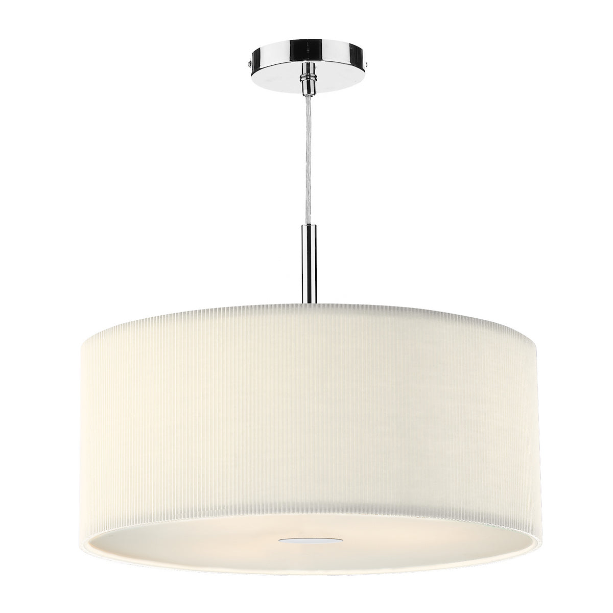ZARAGOZA 3LT PENDANT - CREAM 60CM