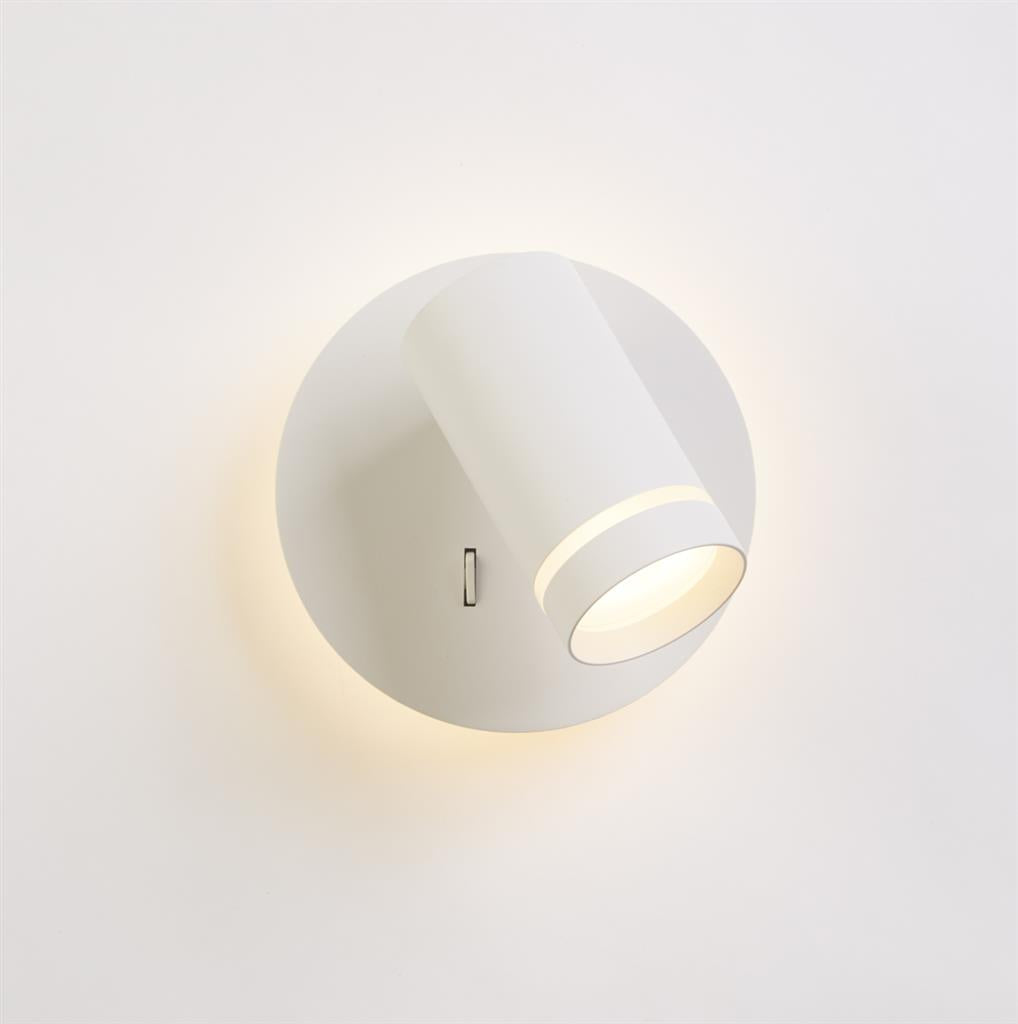 Laser Reader, GU10 & LED, Sand White